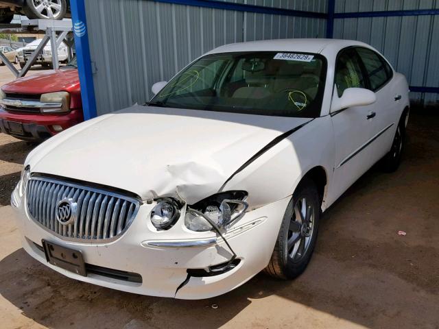 2G4WC582891113146 - 2009 BUICK LACROSSE C WHITE photo 2