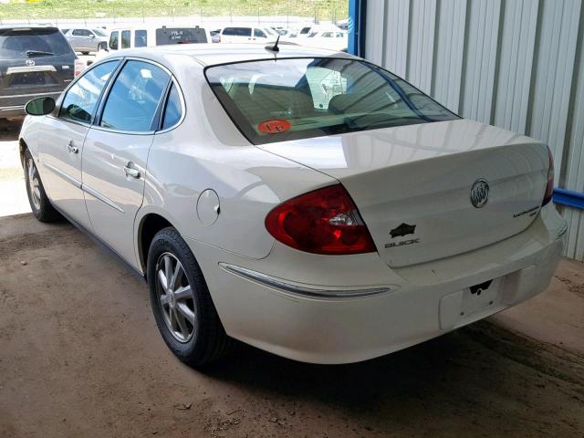 2G4WC582891113146 - 2009 BUICK LACROSSE C WHITE photo 3