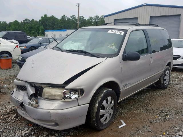 4N2DN11W0TD835747 - 1996 NISSAN QUEST XE WHITE photo 2