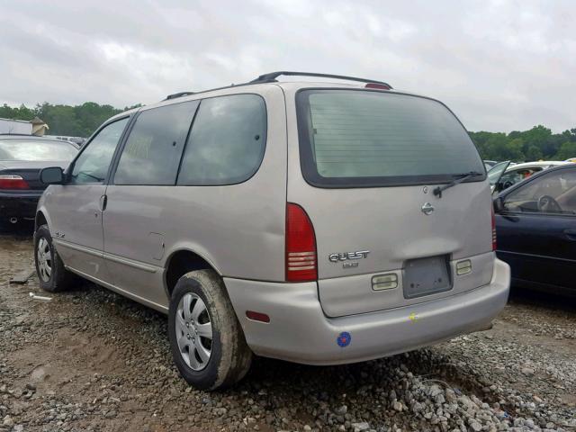 4N2DN11W0TD835747 - 1996 NISSAN QUEST XE WHITE photo 3