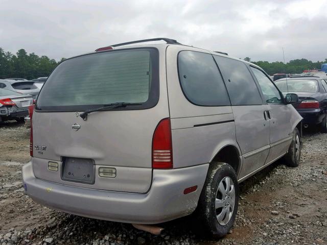 4N2DN11W0TD835747 - 1996 NISSAN QUEST XE WHITE photo 4