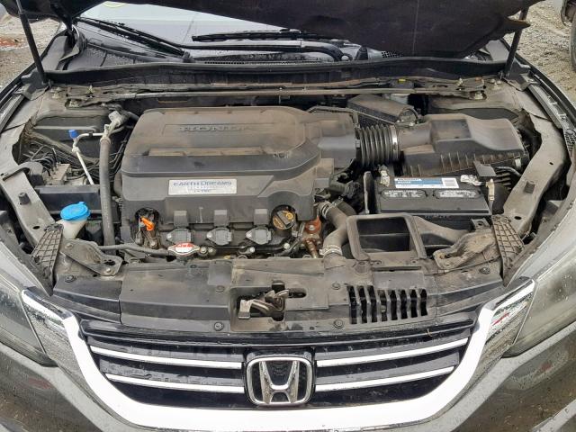 1HGCR3F8XDA012482 - 2013 HONDA ACCORD EXL GRAY photo 7