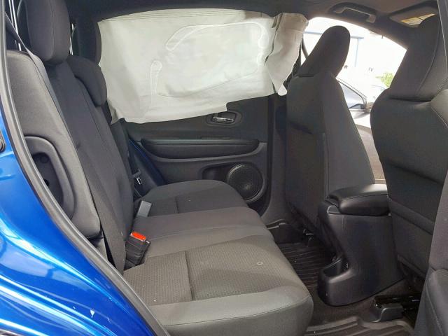 3CZRU6H11KG705183 - 2019 HONDA HR-V SPORT BLUE photo 6