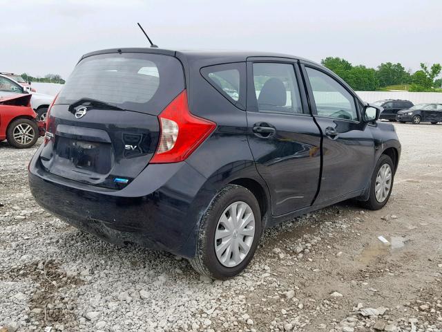 3N1CE2CP0FL387246 - 2015 NISSAN VERSA NOTE BLACK photo 4