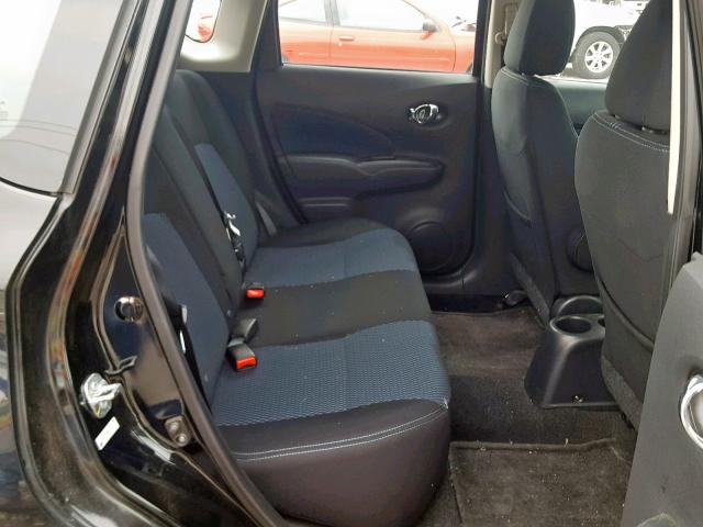 3N1CE2CP0FL387246 - 2015 NISSAN VERSA NOTE BLACK photo 6