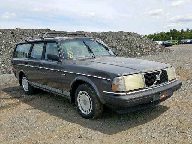 YV1AW8801P1955619 - 1993 VOLVO 240 GRAY photo 1