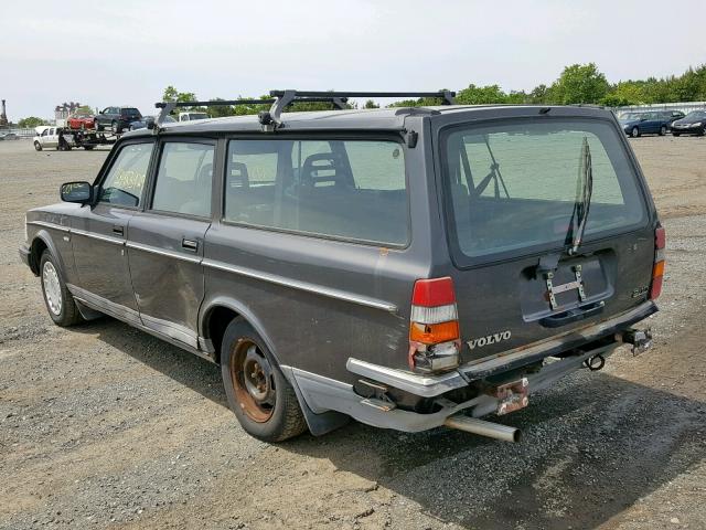 YV1AW8801P1955619 - 1993 VOLVO 240 GRAY photo 3