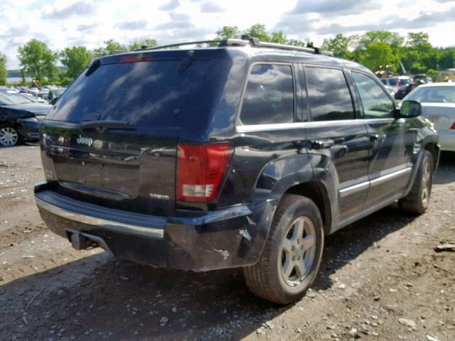 1J8HR58277C523531 - 2007 JEEP GRAND CHER BLACK photo 4