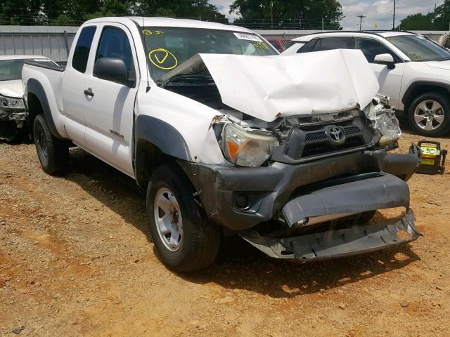 5TFTX4GN5EX033771 - 2014 TOYOTA TACOMA PRE WHITE photo 1