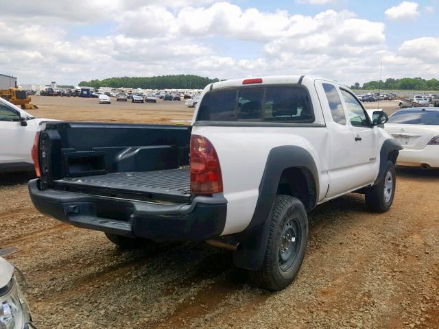 5TFTX4GN5EX033771 - 2014 TOYOTA TACOMA PRE WHITE photo 4