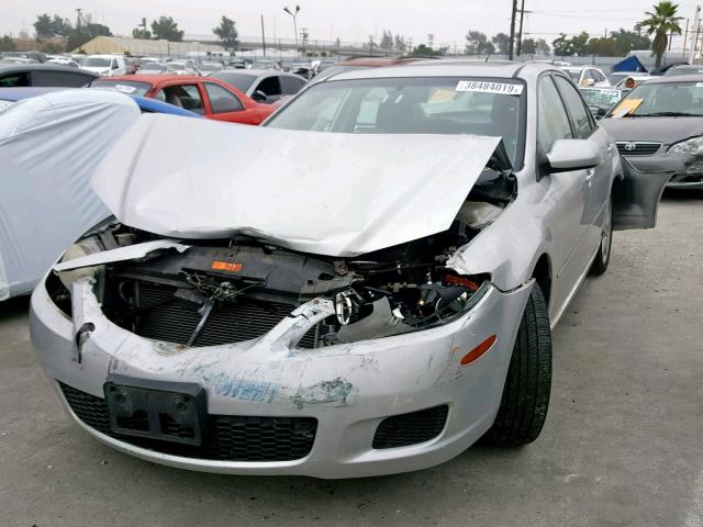 1YVHP80C185M29034 - 2008 MAZDA 6 I SILVER photo 2