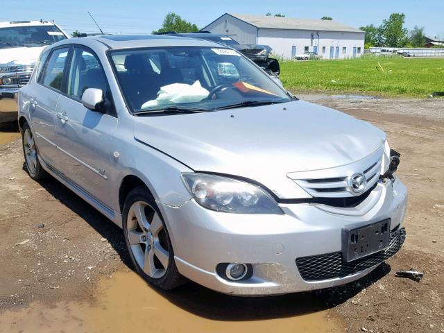 JM1BK343161520557 - 2006 MAZDA 3 HATCHBAC SILVER photo 1