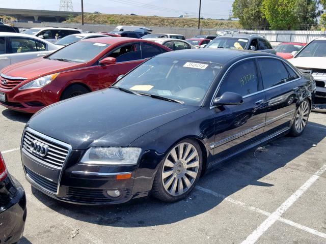 WAUML44E16N020028 - 2006 AUDI A8 L QUATT BLACK photo 2