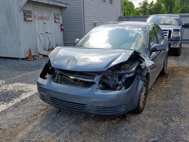 1G1AL55F167807030 - 2006 CHEVROLET COBALT LT BLUE photo 2