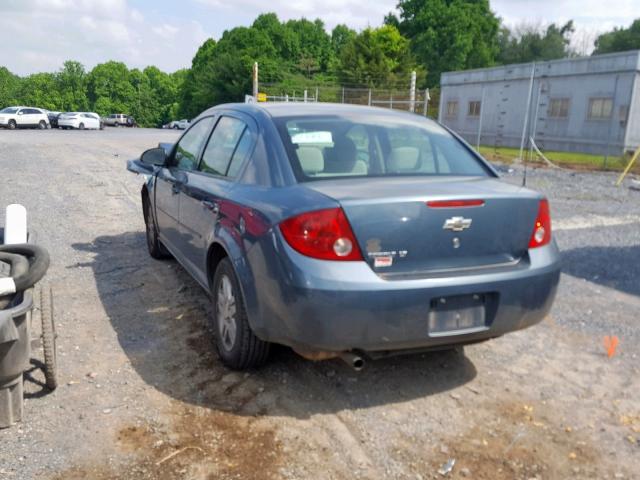 1G1AL55F167807030 - 2006 CHEVROLET COBALT LT BLUE photo 3