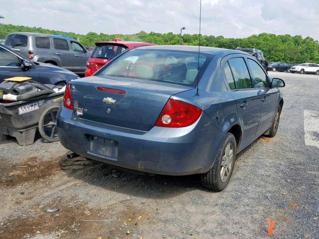 1G1AL55F167807030 - 2006 CHEVROLET COBALT LT BLUE photo 4