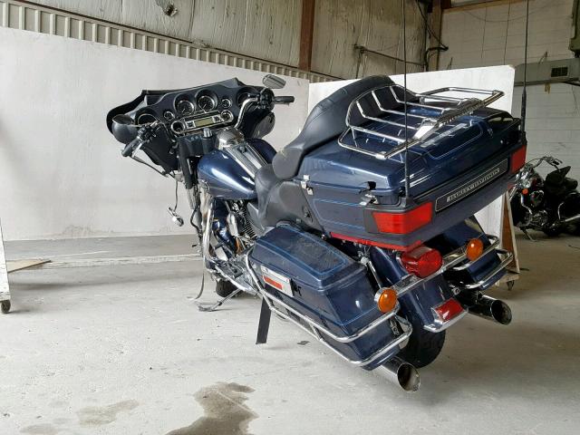 1HD1FC41X8Y694375 - 2008 HARLEY-DAVIDSON FLHTCUI BLUE photo 3