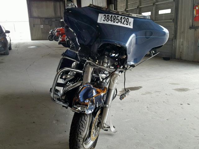 1HD1FC41X8Y694375 - 2008 HARLEY-DAVIDSON FLHTCUI BLUE photo 9