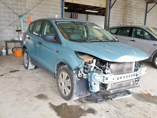 1FMCU0F75DUB60018 - 2013 FORD ESCAPE S GREEN photo 1