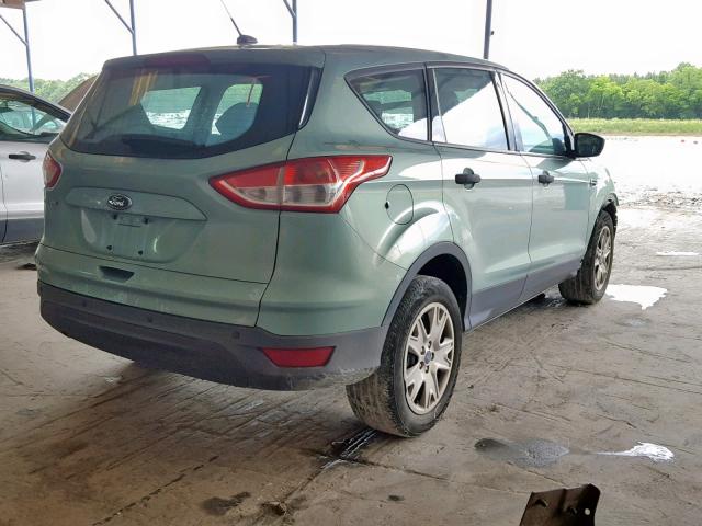 1FMCU0F75DUB60018 - 2013 FORD ESCAPE S GREEN photo 4