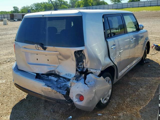 JTLZE4FE4FJ071485 - 2015 TOYOTA SCION XB 银色 照片 4