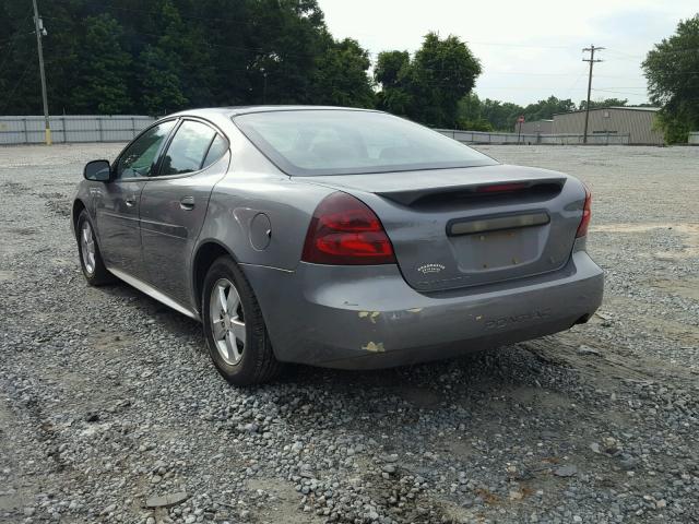 2G2WP552771148601 - 2007 PONTIAC GRAND PRIX GRAY photo 3