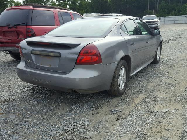 2G2WP552771148601 - 2007 PONTIAC GRAND PRIX GRAY photo 4
