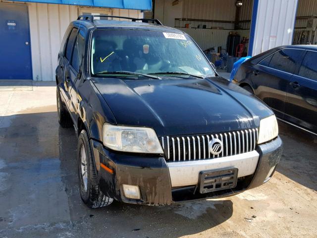 4M2YU81187KJ06346 - 2007 MERCURY MARINER LU BLACK photo 1