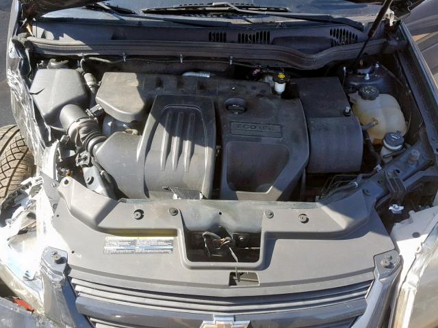 1G1AL58F687229473 - 2008 CHEVROLET COBALT LT GRAY photo 7