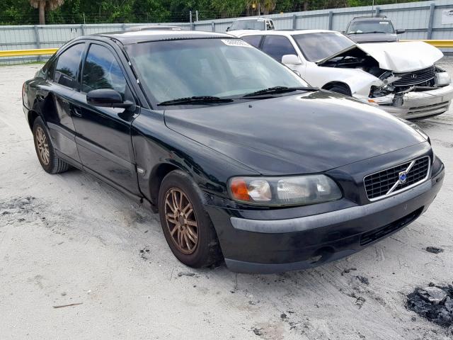 YV1RS61T842321186 - 2004 VOLVO S60 BLACK photo 1