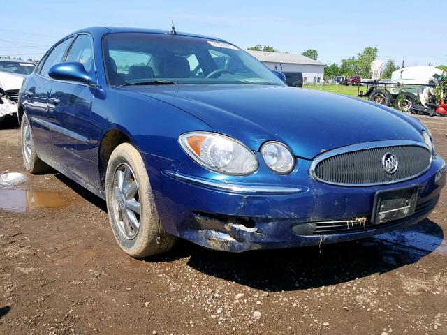 2G4WD532551288775 - 2005 BUICK LACROSSE C BLUE photo 1