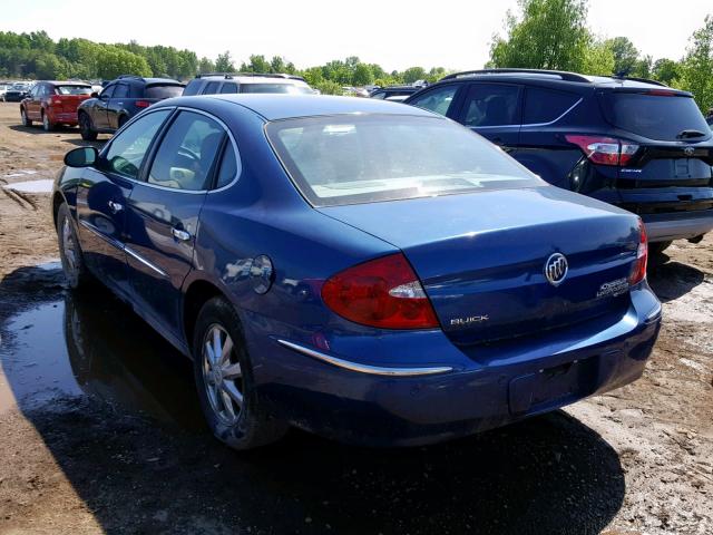 2G4WD532551288775 - 2005 BUICK LACROSSE C BLUE photo 3