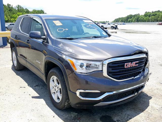 1GKKNKLA8JZ186091 - 2018 GMC ACADIA SLE BLACK photo 1