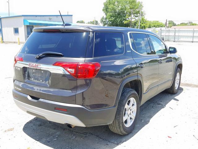 1GKKNKLA8JZ186091 - 2018 GMC ACADIA SLE BLACK photo 4