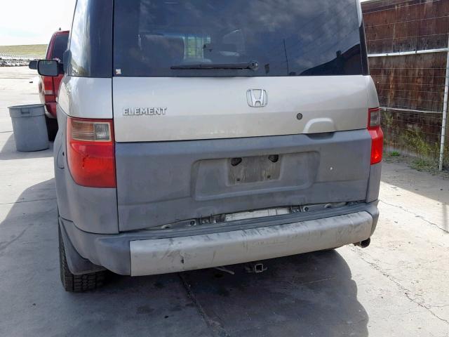 5J6YH28543L003536 - 2003 HONDA ELEMENT EX GRAY photo 9