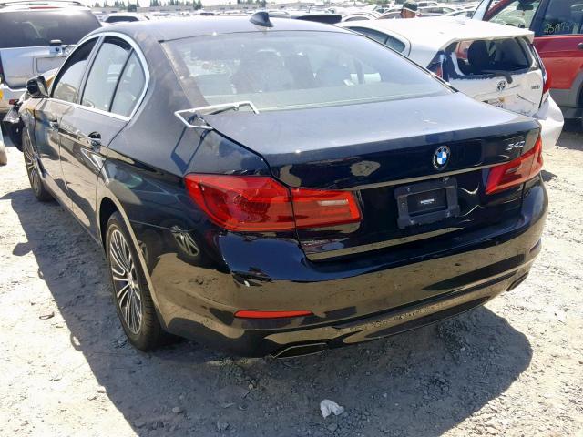 WBAJE5C36HG913984 - 2017 BMW 540 I BLACK photo 3