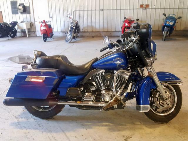 1HD1FC4167Y641168 - 2007 HARLEY-DAVIDSON FLHTCUI BLUE photo 10
