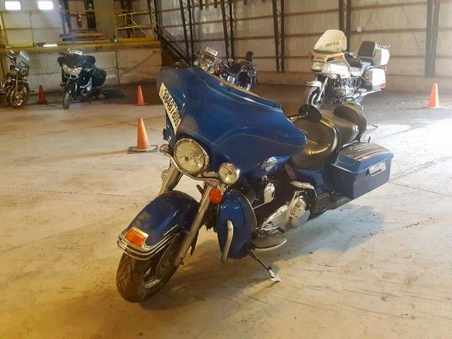 1HD1FC4167Y641168 - 2007 HARLEY-DAVIDSON FLHTCUI BLUE photo 2