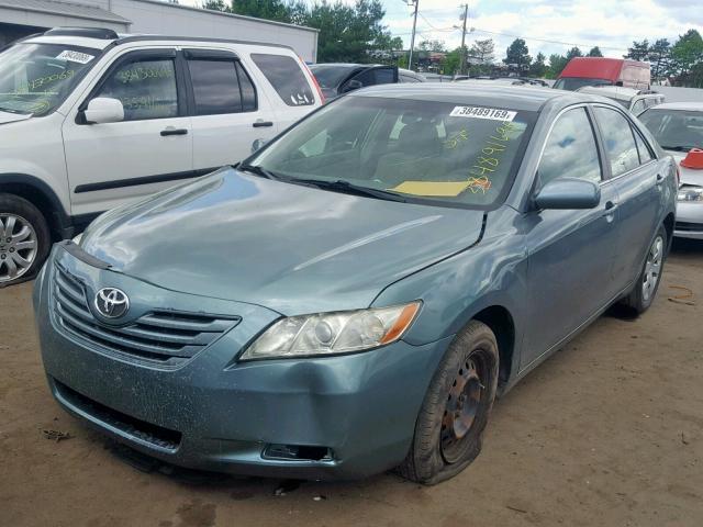 4T1BE46K97U627496 - 2007 TOYOTA CAMRY NEW BLUE photo 2