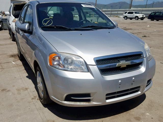 KL1TD5DE3BB147867 - 2011 CHEVROLET AVEO LS SILVER photo 1