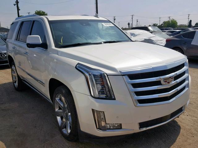 1GYS4NKJ7FR675519 - 2015 CADILLAC ESCALADE P WHITE photo 1