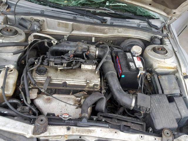 4A3AA36G52E085833 - 2002 MITSUBISHI GALANT DE SILVER photo 7