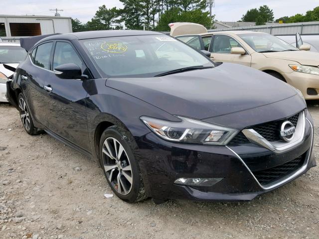 1N4AA6AP1GC433289 - 2016 NISSAN MAXIMA 3.5 BLACK photo 1