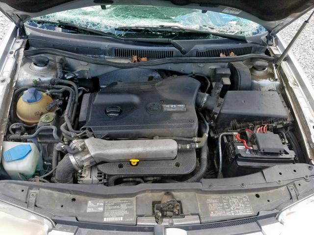 3VWSE69M42M162018 - 2002 VOLKSWAGEN JETTA GLS SILVER photo 7