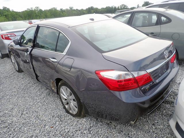 1HGCR3F85FA015423 - 2015 HONDA ACCORD EXL GRAY photo 3