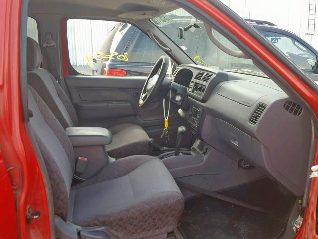 5N1ED28Y7YC542511 - 2000 NISSAN XTERRA XE RED photo 5