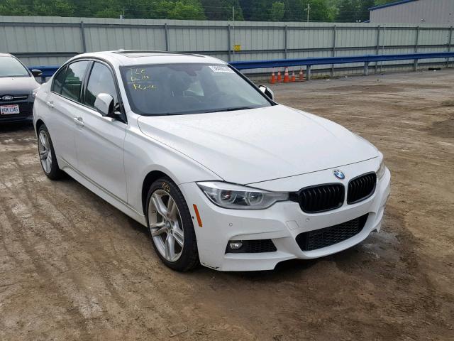 WBA8B7G51GNT95775 - 2016 BMW 340 XI WHITE photo 1