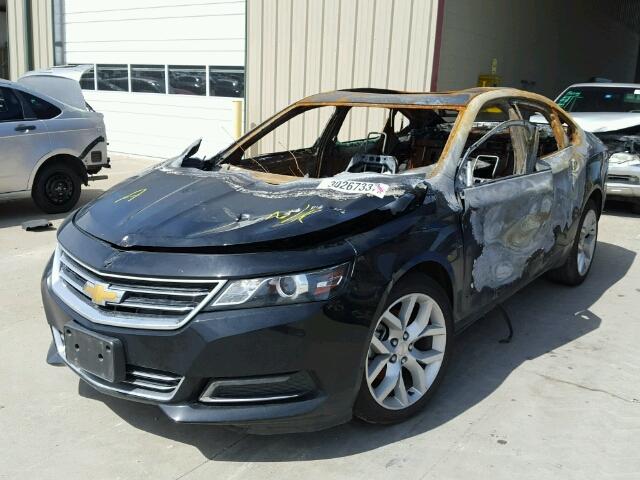 1G1155SL3FU123554 - 2015 CHEVROLET IMPALA LTZ BLACK photo 2