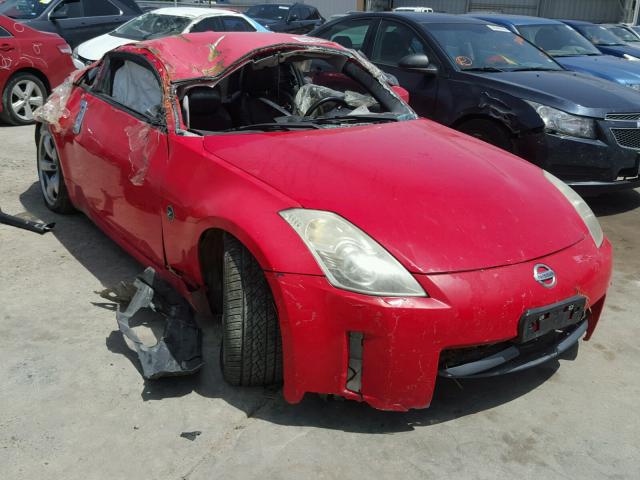 JN1BZ34E78M750220 - 2008 NISSAN 350Z COUPE RED photo 1