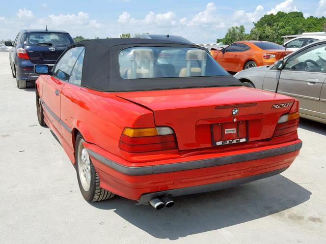 WBABK8324VET96472 - 1997 BMW 328 IC AUT RED photo 3